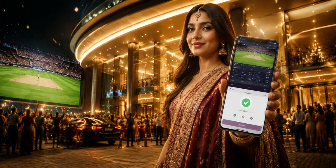 Player using mobile phone to place Aviator bets in Delhi